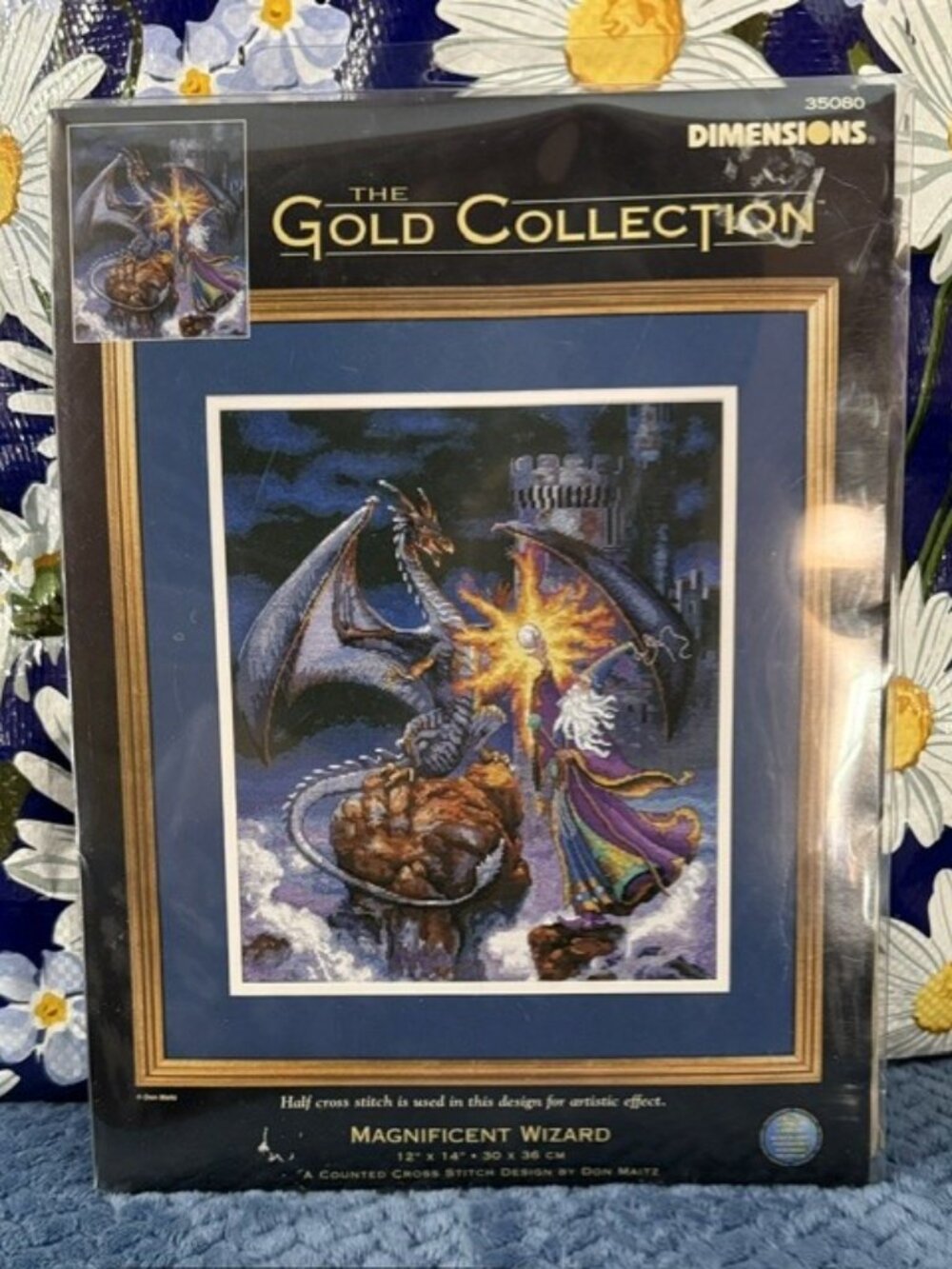 Dimensions Gold Collection Magnificent Wizard Cross Stitch Kit 35080